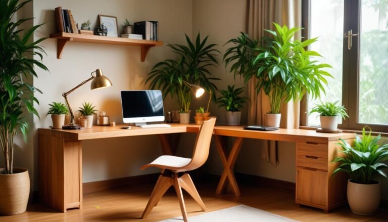 Bố trí góc làm việc mệnh Mộc chuẩn 2025 - Phong thủy hiệu quả