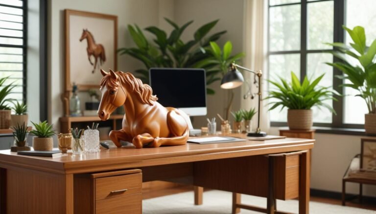 Góc làm việc tuổi Ngọ phát triển sự nghiệp 2025 - Phong thủy chuẩn