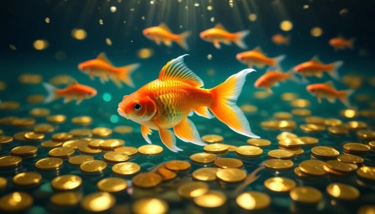 Cá vàng bơi lội: Giấc mơ chiêu tài lộc 2025