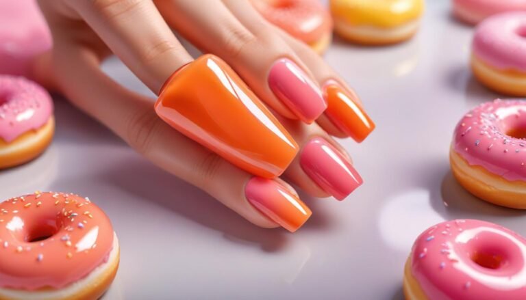 Màu móng tay gel glazed donut 2025 - Xu hướng hot nhất