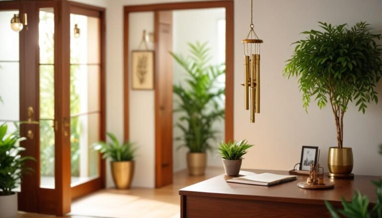 Treo lục lạc đồng ở cửa phòng làm việc 2025 - Bí quyết phong thủy